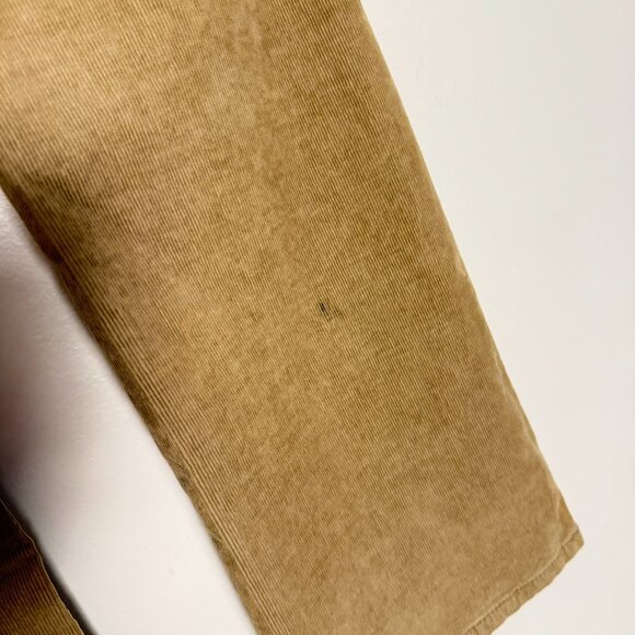 Loft Beige Pants Women's Corduroy Size 29/8 Curvy Boot Mid Rise - Picture 11 of 12